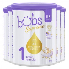 【澳洲直邮】贝儿BUBS A2 β-酪蛋白 婴幼儿宝宝1段牛奶粉 6罐